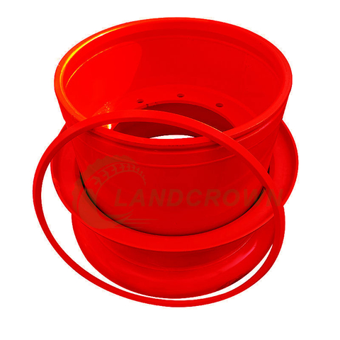 China OEM Steel Engineering Wheel Rim 20-10.0/1.7 20-10.0/2.0 3PCS Construction Industrial Wheels Rims for Loader OTR Tyre