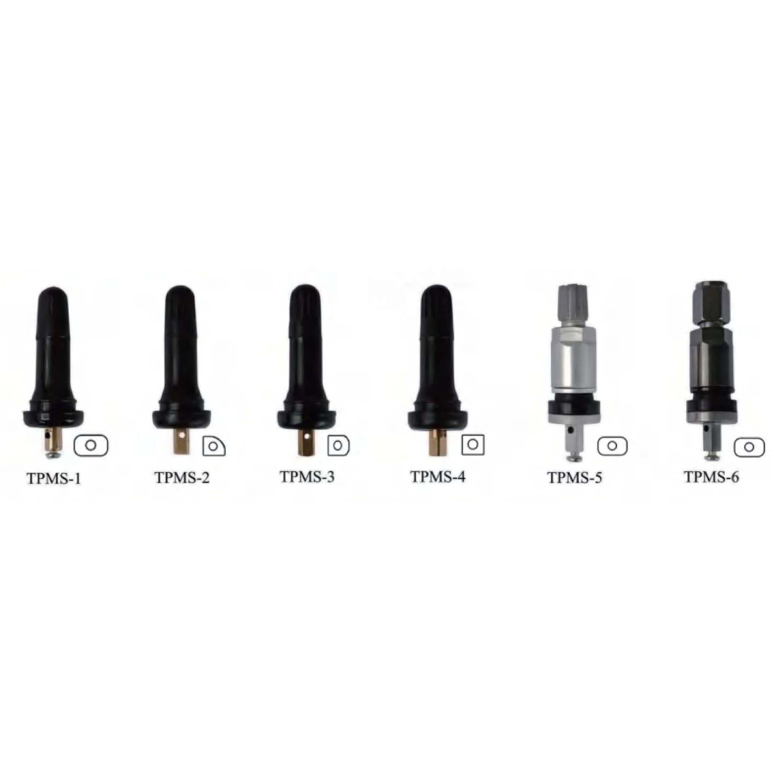 Car Wheels Brass Valve Nozzle TPMS-1 TPMS-2 TPMS-3 TPMS-4 TPMS-5 TPMS-6 Passenger Car Tire Valve Stem