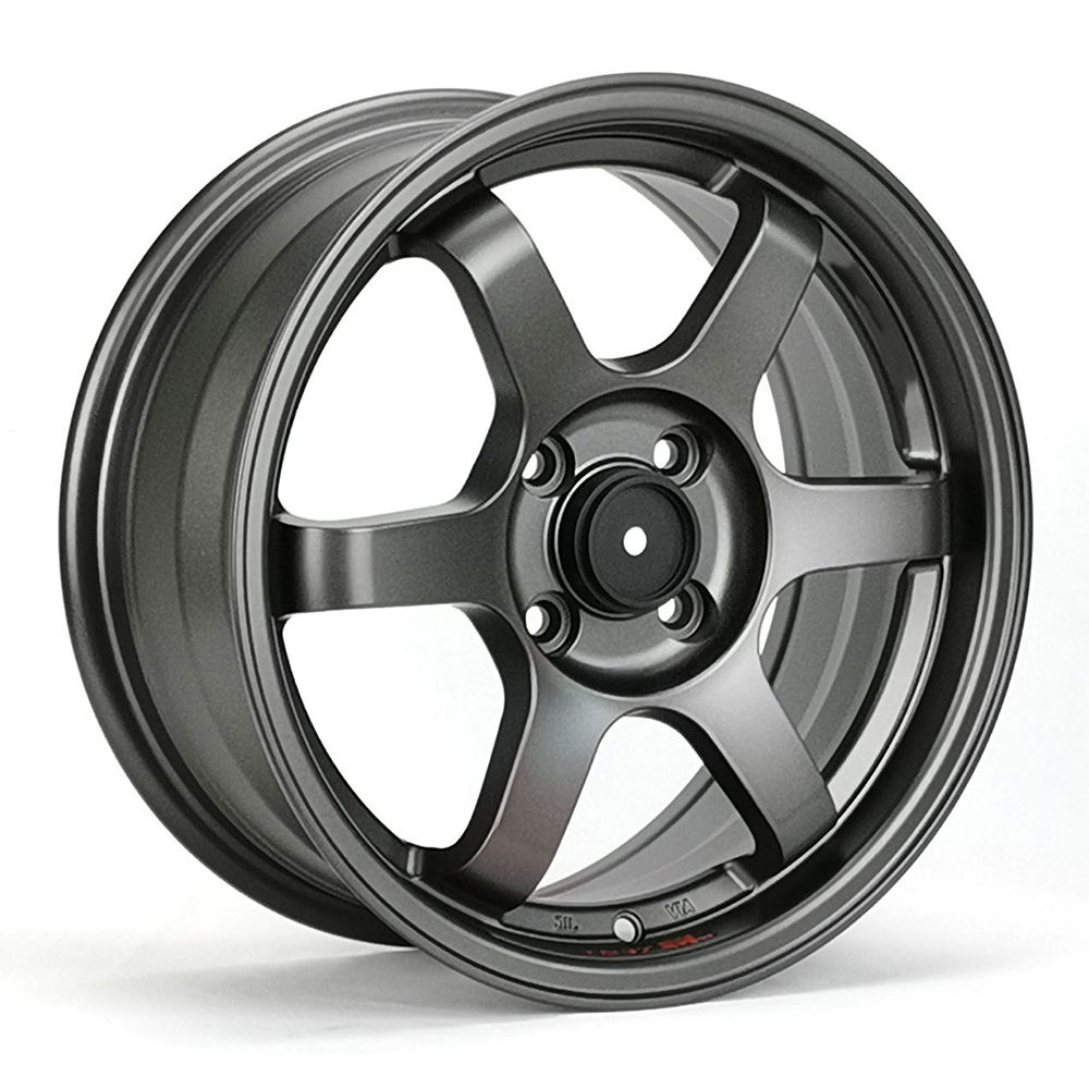 Classic 6-Spoke Mini Alloy Wheels 16*7 Et35 Bronze 4x114.3 Car Steel Wheels for SUV Pickup Passenger Cars