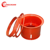 6.5-10 4PC Forklift Rim for 23x9-10 Solid & Pneumatic