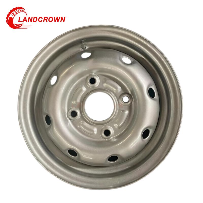 15inch Small Tubeless Steel Wheel Rims 4.5JX15 5JX15 6JX15 - Fit Trailer/Van/Minibus, 215/75R15 215/80R15 Tire