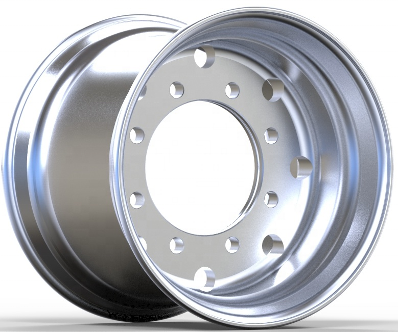 19.5 Inch 19.5x14.00 Forged Alloy and Aluminum Tubeless Truck Wheel Rim 14.00x19.5 19.5x14.00 for Truck Tire 445/65R19.5