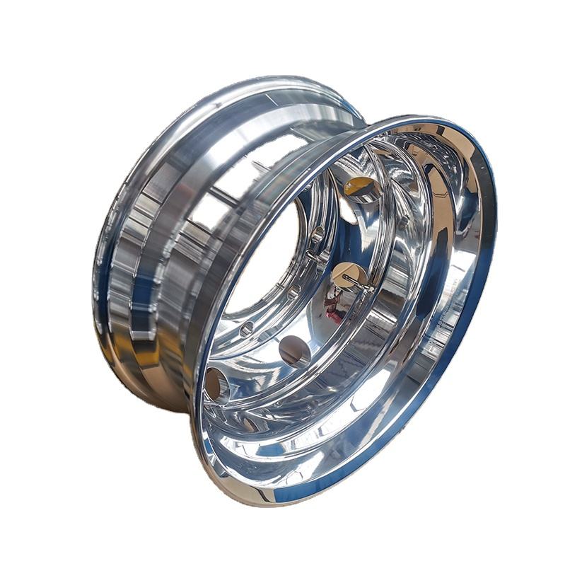 China Factory Whosale 19.5 Inch 19.5x7.5 Aluminum/Alloy Truck Wheel Rim for Heavy Duty Truck Size 10R19.5