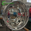 22.5 Inch Forged Alloy Aluminum Truck Wheel Rim 22.5X9.00 22.5X8.25 T6061 6061-T6 Tubeless Compatible 315/80R22.5 Truck Tires