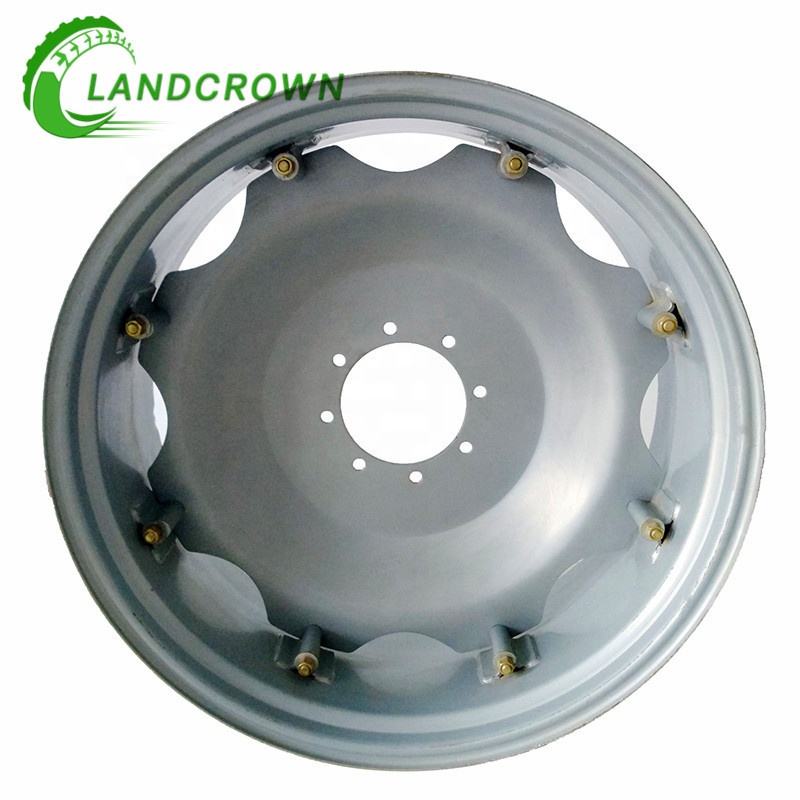 China Factory Wholesale W8x48 Steel Tractor Wheel Rim for 9.5-48 Tractor Tyre Agricultural Wheel Rim