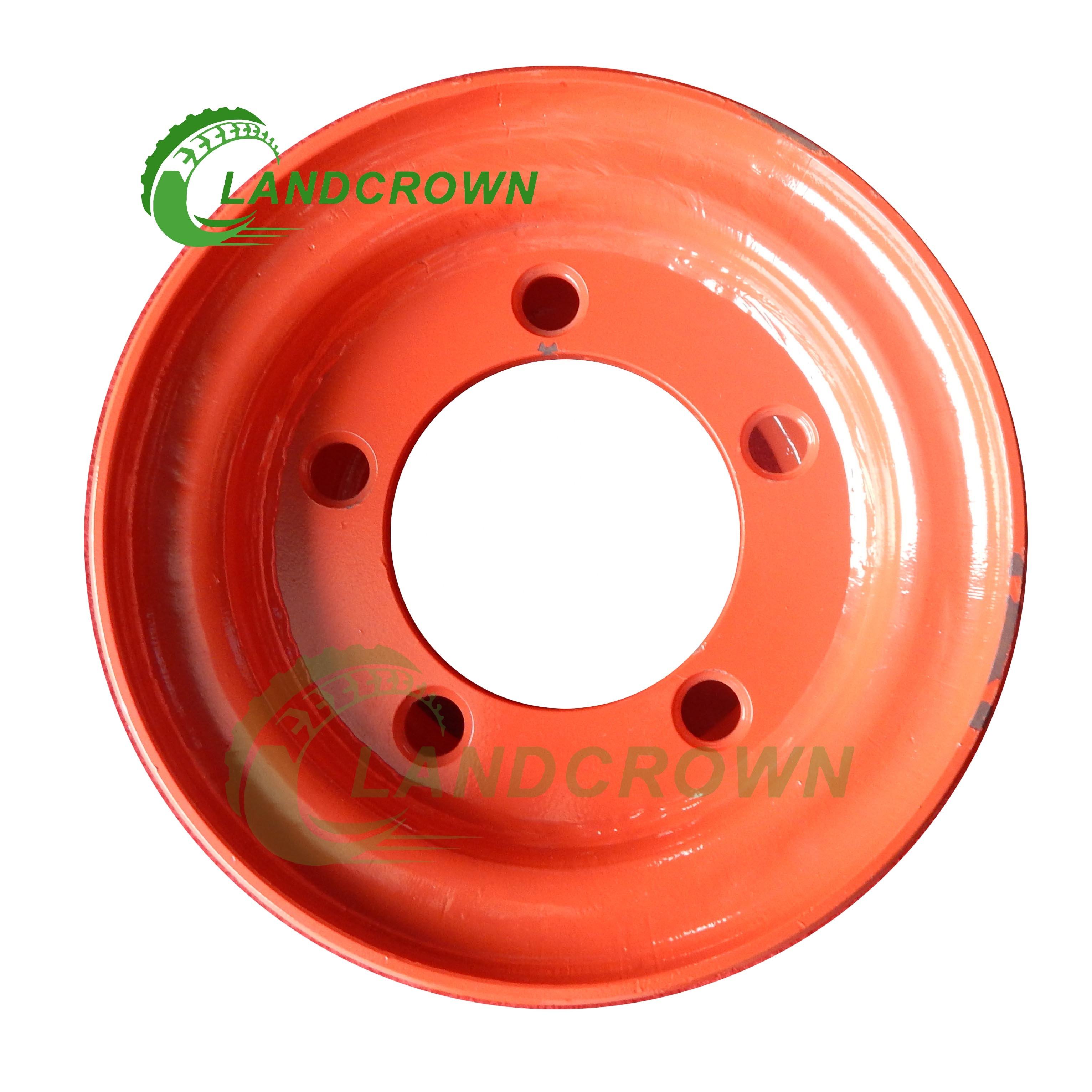 OEM ODM Customized Linde Forklift Parts Industria 8.00V-15 8.0-15 8.00-15 Steel Wheel Rim for 300-15 3.00-15 Excavator Wheels