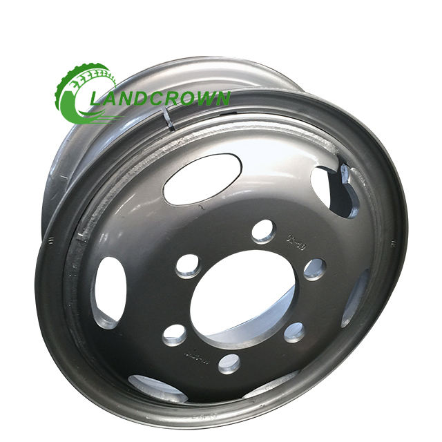 Light Truck Tube Steel Wheel Rim 6.5-20/6.50-20 Series for TBR Tire 7.5-20/8.25-20 Wheel Series Various Sizes for Truck