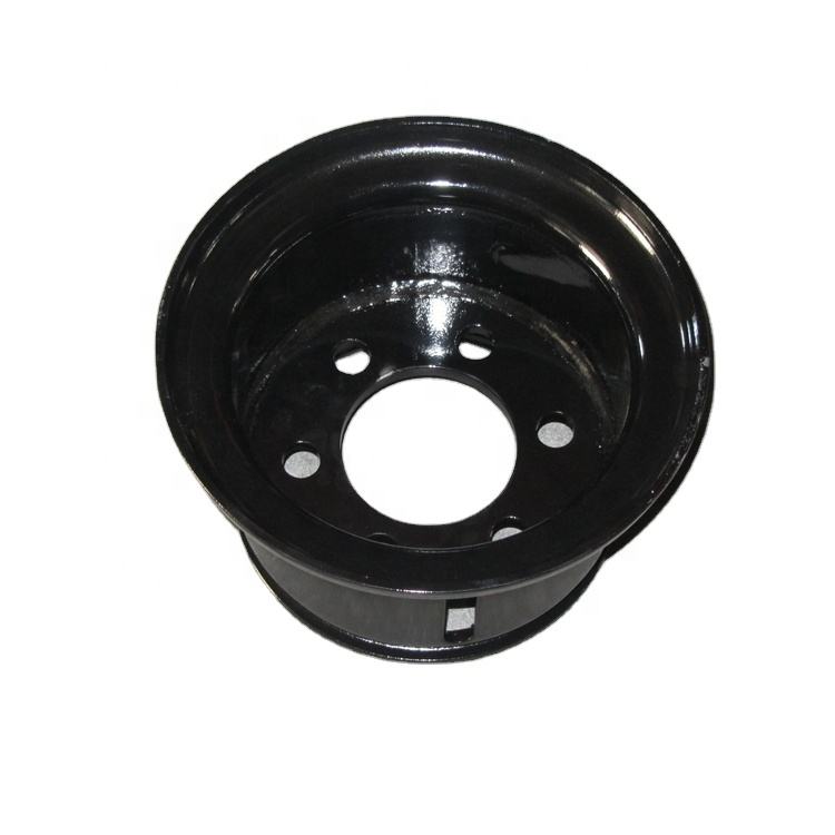 RICHRISE Industrial Linde Forklift Parts Wheel Rim 6.50F-10 6.50-10 Single Piece Wheel for Forklift Tyre 23X9-10 23*9-10