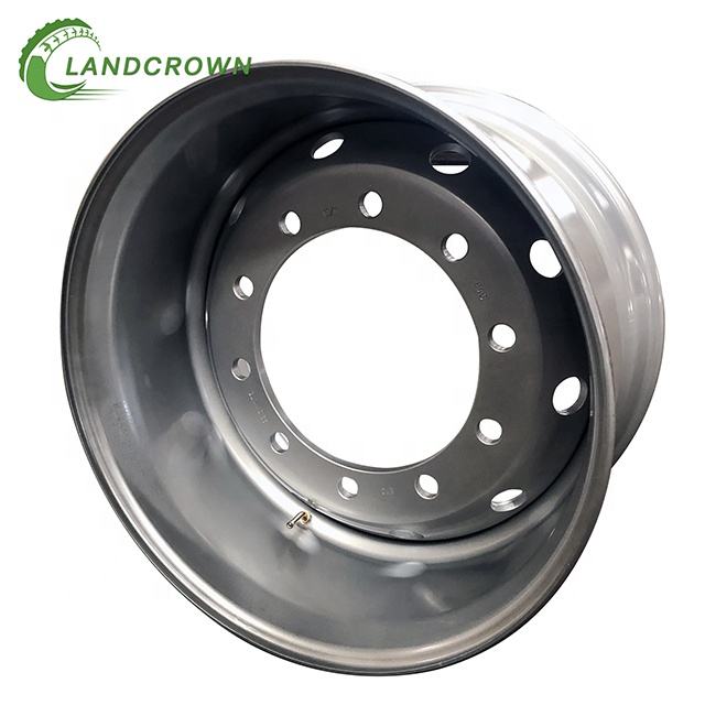 22.5 Inch Tubeless Steel Wheel Rim and Truck Tire 18R22.5 425/65R22.5 New Condition 22.5X13.00 22.5*13.00 13X22.5 13.00X22.5