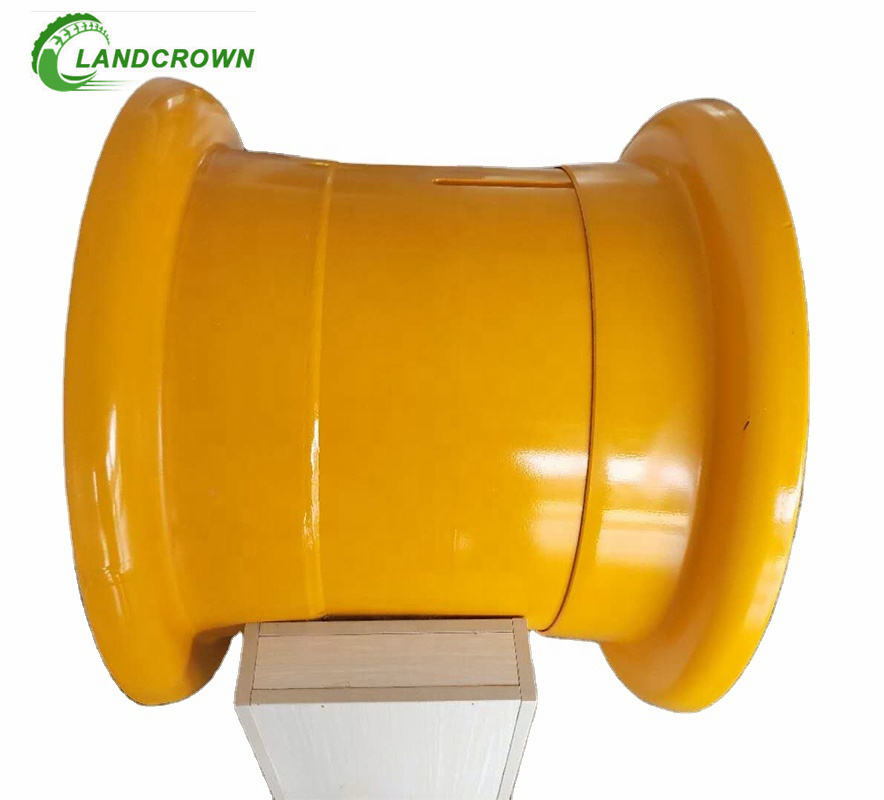 RICHRISE Loader Tubeless and Tube Truck Wheel Steel Rim 57x44.00/5.0 57x44.00/6.0 Design 5 PARTS for OTR Tire