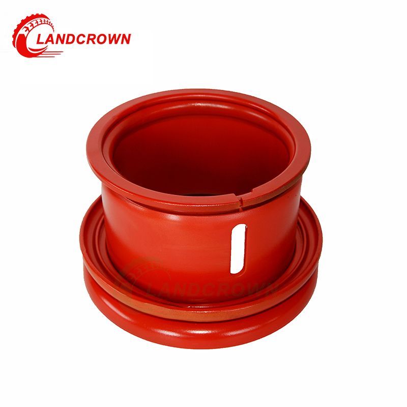 8.0V-15 3PC Lock Ring Forklift Rim for 300-15 Solid/Pneumatic