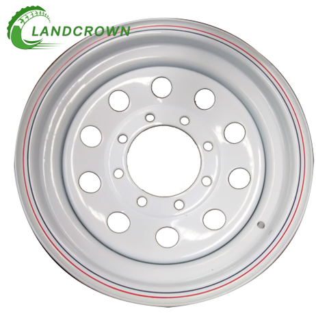 13 Inch Steel Car & Trailer Wheel Rims - 4/5/6 Hole, Customizable