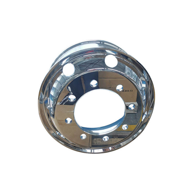 Wholesale 19.5 Inch 19.5x7.5 Aluminum/Alloy Truck Wheel Rim New Condition Silver Heavy Duty Truck Size 10R19.5 China Factory