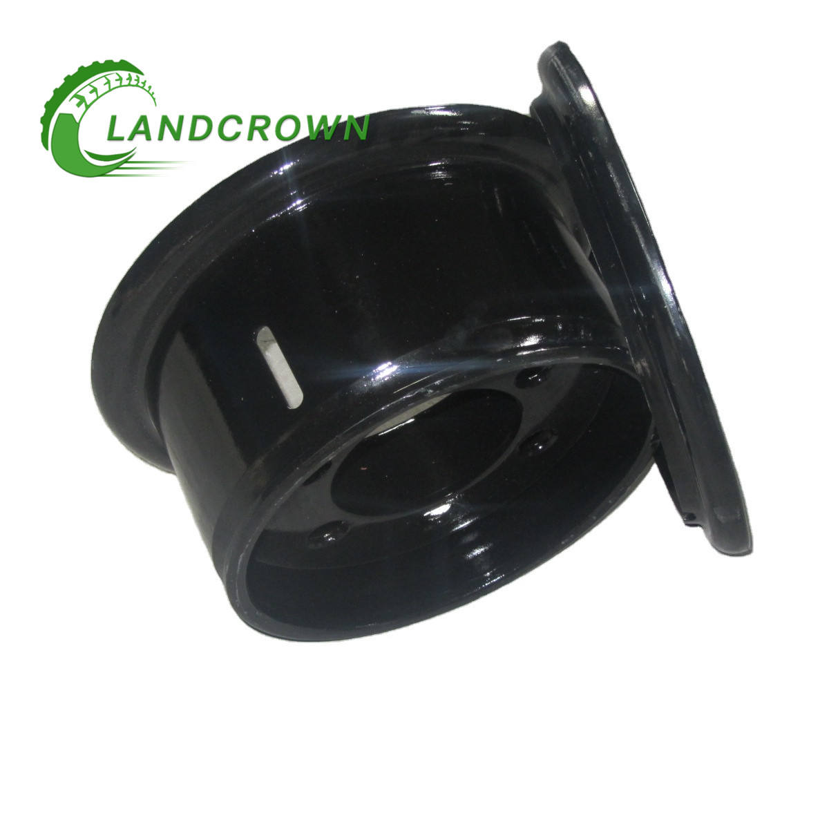 High Quality OEM ODM Linde Forklift Parts New Steel 8.00-12 8.00G-12 Wheel Rims for 23x10-12 27x10-12 Forklift Tyres Truck Car