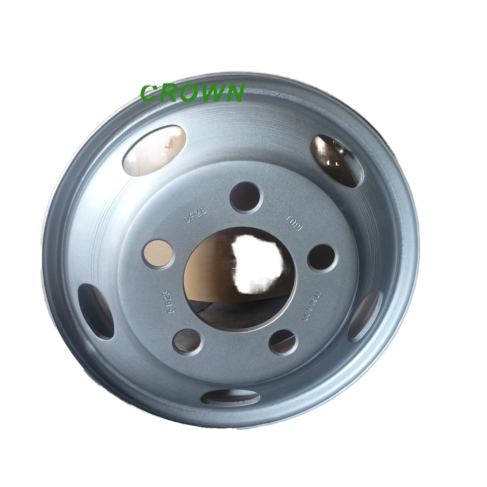 China Factory Wholesale 17.5 Inch Light Truck Wheel Rims Tyre New 195/60R17.5 205/60R17.5 7R17.5 for Foton Truck Model