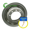 Commercial 24.5x8.25 Rim de roue en acier 8,25x24,5 SEM TBURESS TEBESSEUR TEBEABLE NOUVELLE CONDITION Silver Finish pour 11r24.5 Trump Tire