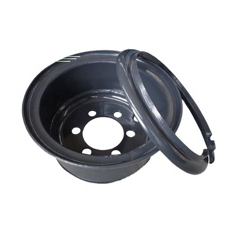 Factory Wholesale Forklift 2 Pieces Wheel Rim 6.5-15 6.50-15 Industrial Steel Rim for Forklift Tyre 27x10-12 8.25-15