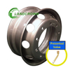 Silver Paint Llantas Camion 22.5 Inch 10 Hole Truck High Grade Steel Wheel Rims 22.5x7.5 Supplier