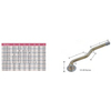 Truck Wheels Brass Valve Nozzle V3-04-1 V3-04-2 V3-04-3 V3-04-4 V3-04-5 V3-04-6 for Truck Tires and Bus Tyres