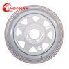 Customizable 17 Inch Steel Wheel Rims for Cars & Trailers - 17x6.5J, 17x7J, 17x7.5J Sizes - Heavy Duty Construction