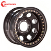 15 Inch Off-Road Steel Wheel Rim for 31x10.50R15 4x4 Vehicles